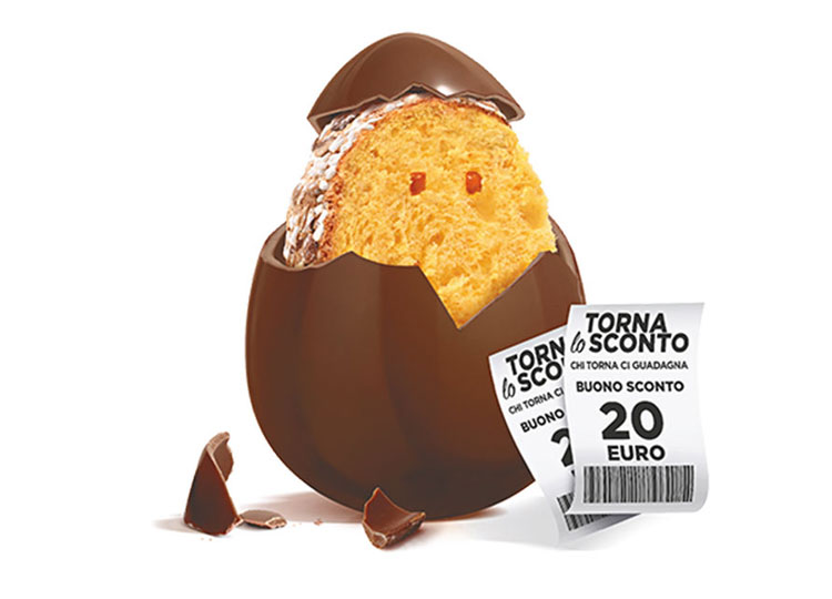 Uovo di Pasqua con ticket sconto 20€