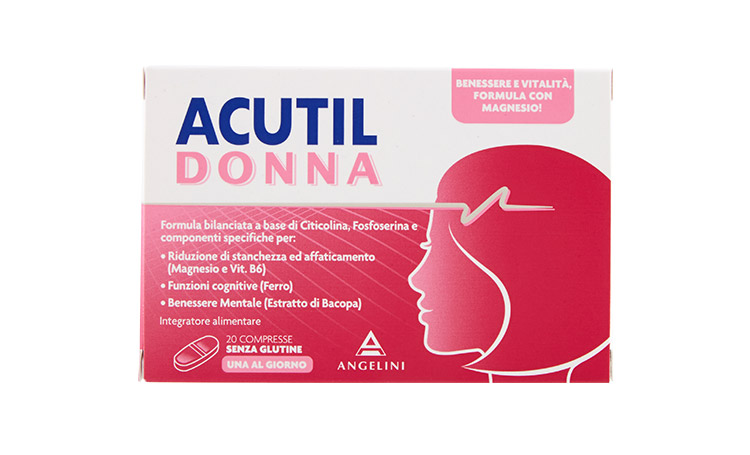 acutil donna 20 compresse - angelini pharma spa